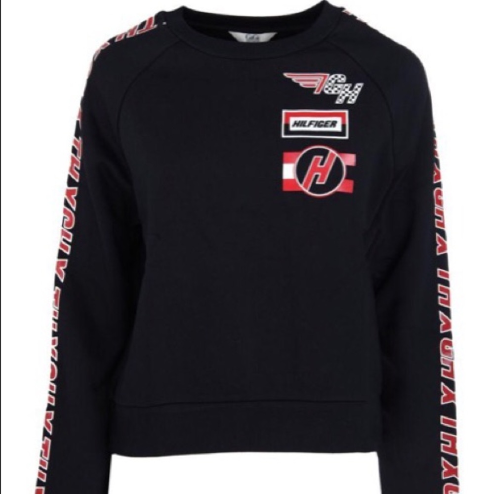 Tommy x Gigi Racing Sweater black XS